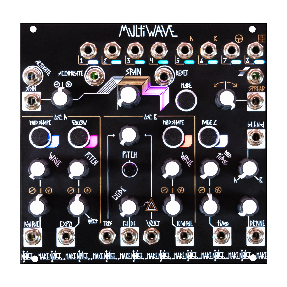 Make Noise MultiWAVE Dual Wavetable Oscillator