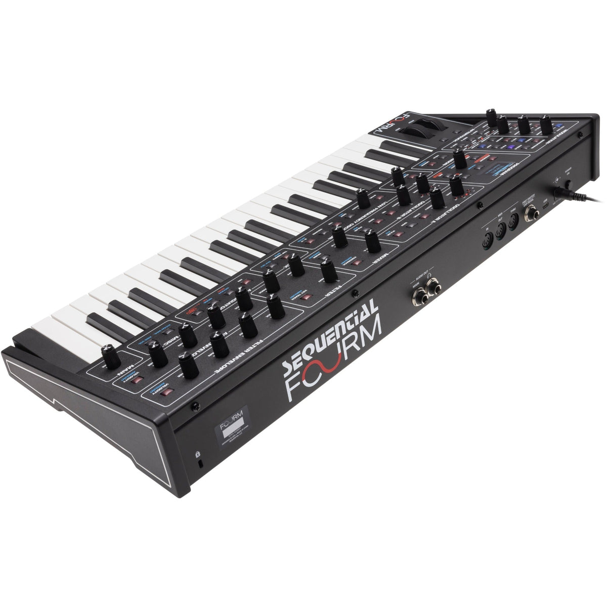 Sequential Fourm Polyphonic Analogue Synthesizer
