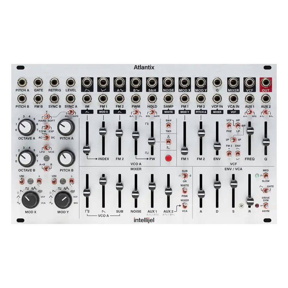 Intellijel Atlantix Dual Oscillator Synth Voice Module