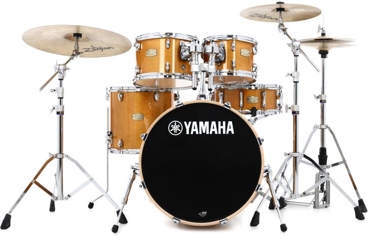 Yamaha SBP0F50 Stage Custom Birch 5-piece Shell Pack - Natural Wood