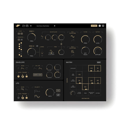 Instruo Seashell Hybrid Desktop Semi-Modular Synth