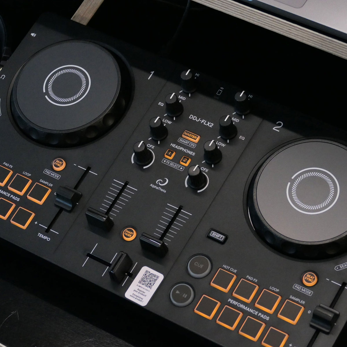 Starter DJ Package - AlphaTheta DDJ-FLX2 Bundle