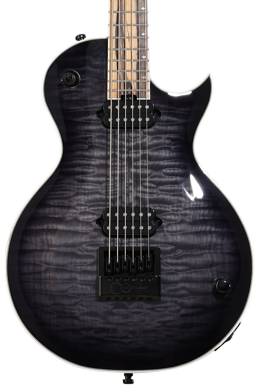 Jackson Pro Plus Series Signature Sleep Token IV Monarkh SC Baritone Electric Guitar - Transparent Black Burst