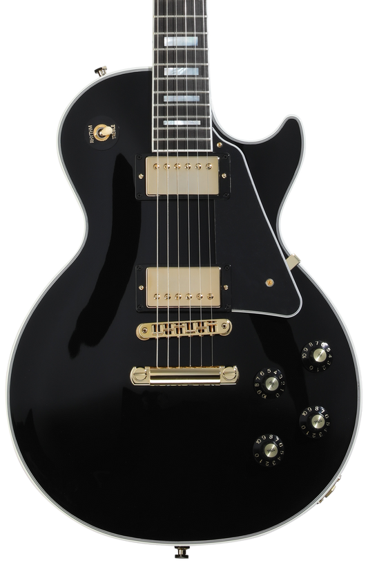 Gibson '70s Les Paul Custom Electric Guitar - Ebony