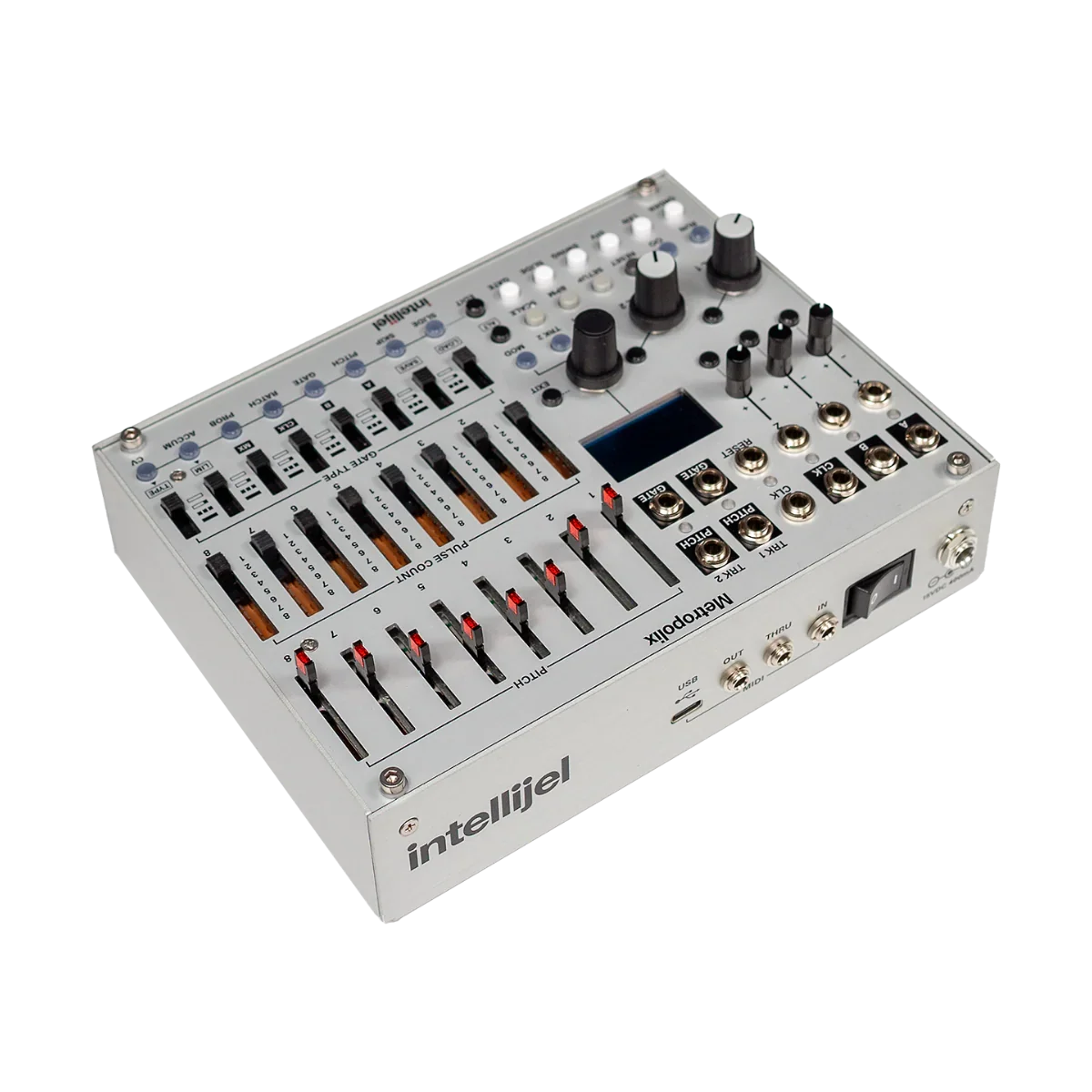 Intellijel - Metropolix Solo Desktop Multi-track Performance MIDI/CV Sequencer