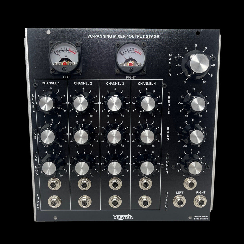 LWSS - Yusynth VC Panning Mixer with Output Module
