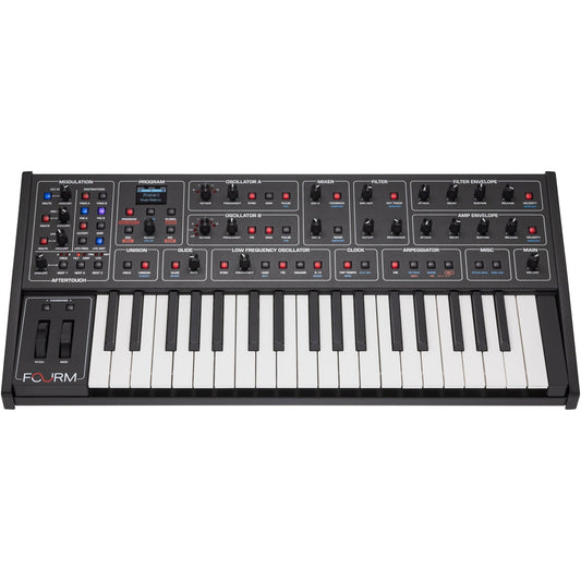 Sequential Fourm Polyphonic Analogue Synthesizer