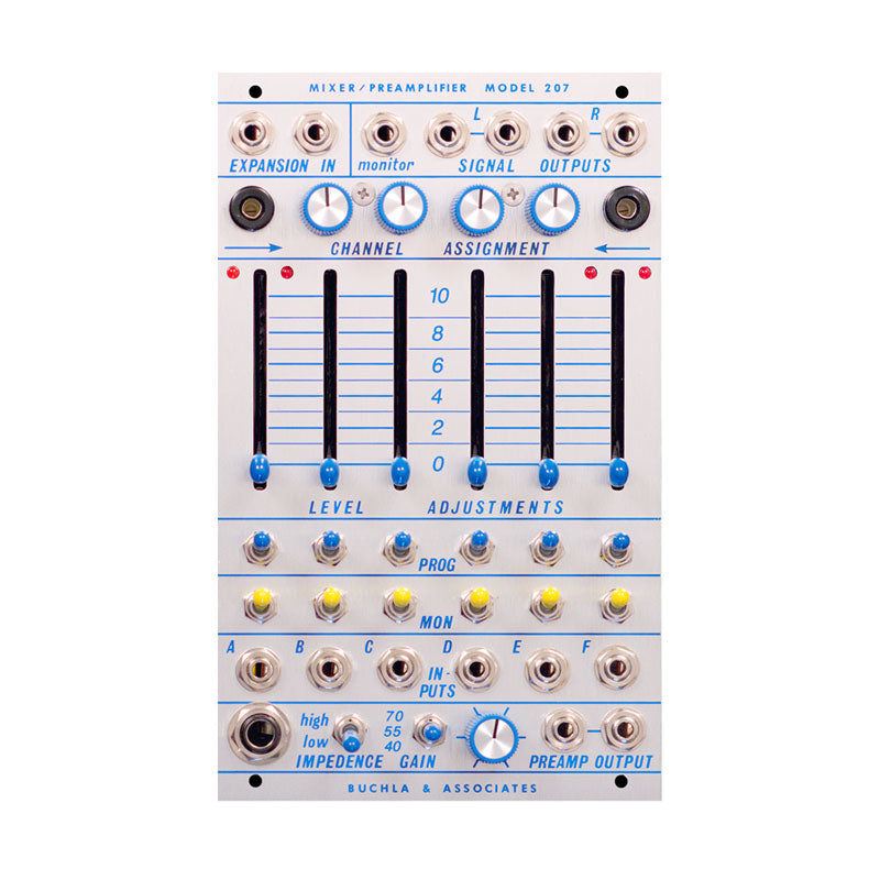 Buchla - 207 Classic Reissue – Mixer/Preamplifier