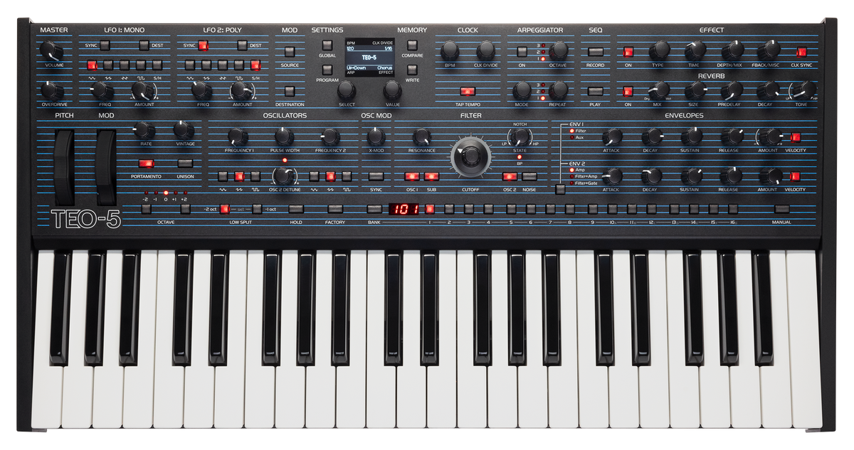 Oberheim - TEO-5 Analog Synthesizer