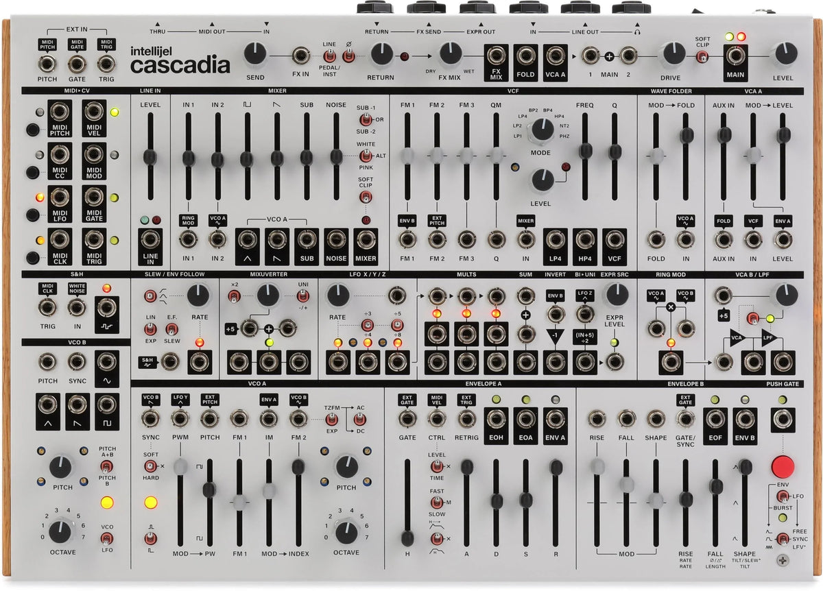 Intellijel - Cascadia Desktop Semi-Modular Synthesizer