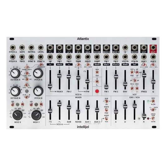 Intellijel Atlantix Dual Oscillator Synth Voice Module